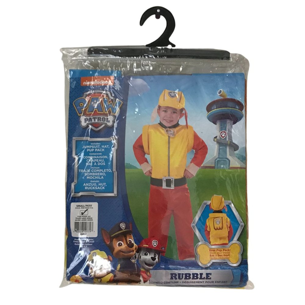 🎃 Paw Patrol Rubble Child Costume